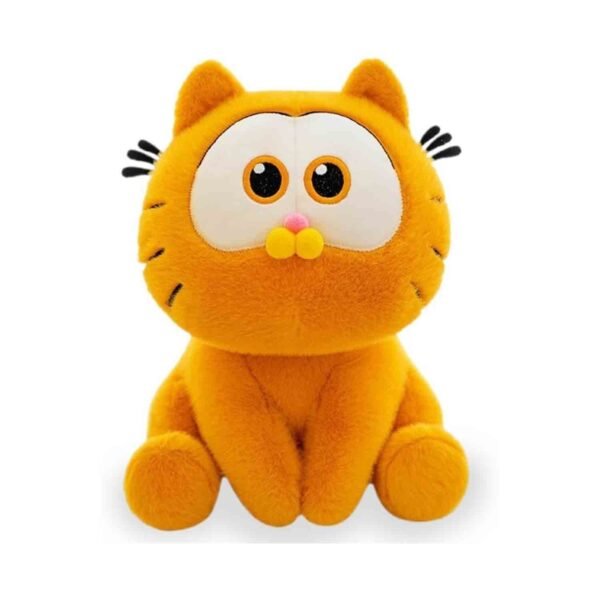 Babioms Fat Orange Cat Plush, Garfied Soft Plush Toy, Orange Cat Stuffed Animals Toy, Cute Garfied Doll for Kids Boys and Girls Children Birthday Gift (25cm)