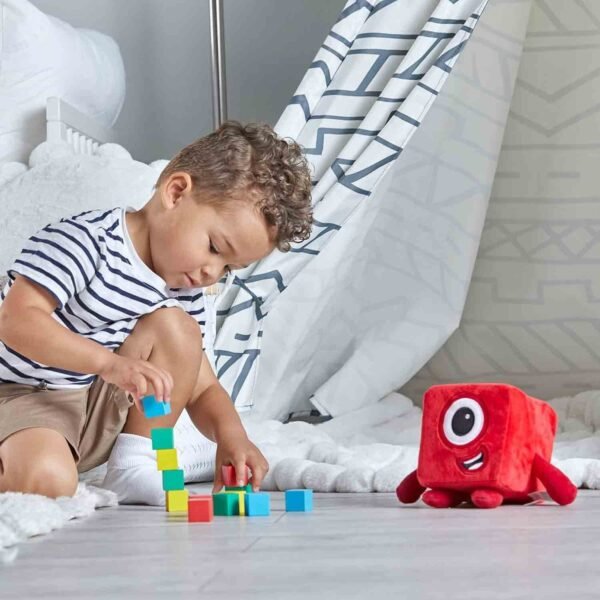 Learning Resources HM94553-UK One, Numberblocks Plush Girls & Boys, Soft Toys for Toddlers 1-3, Ages 18 Months+, Red - Image 2
