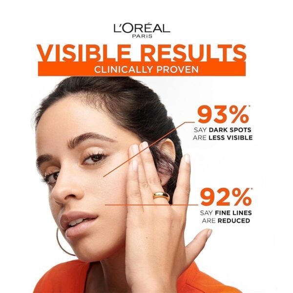 Loreal Paris Revitalift Clinical SPF 50+ Invisible UV Fluid, Protect, Prevent and Improve Ageing Signs, Non-Oily Formula for All Skin Tones, Advanced UV Protection and Antioxidant Vitamin C, 50ml - Image 2