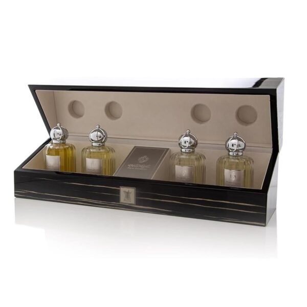 Arabian Oud perfume - Royal Collection Gift Set (100ml 3.4oz x 4) Unisex Luxury Fragrance For Him and Her, Eau De Parfum EDP Spray with Amber, Jasmine, Sandalwood, Cardamom, Flower of The valley - Image 2
