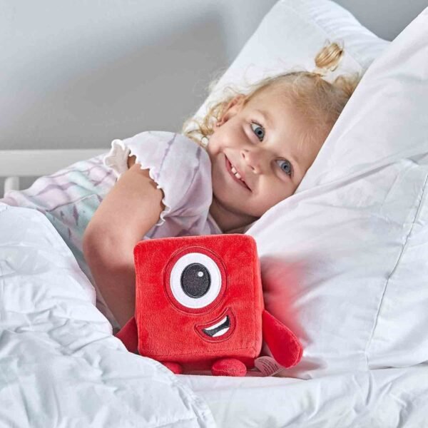 Learning Resources HM94553-UK One, Numberblocks Plush Girls & Boys, Soft Toys for Toddlers 1-3, Ages 18 Months+, Red - Image 3