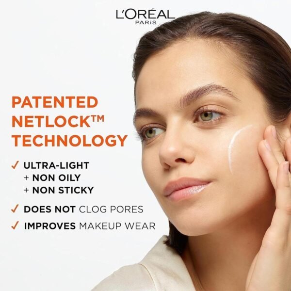 Loreal Paris Revitalift Clinical SPF 50+ Invisible UV Fluid, Protect, Prevent and Improve Ageing Signs, Non-Oily Formula for All Skin Tones, Advanced UV Protection and Antioxidant Vitamin C, 50ml - Image 4