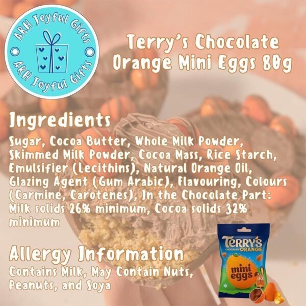Terry's Chocolate Orange Mini Eggs Bags - Easter Eggs 1 White & 1 Milk Chocolate 80g Each - Image 4