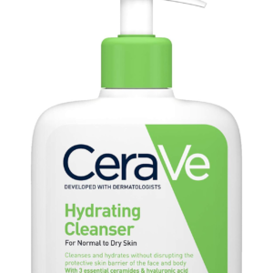 CeraVe Hydrating Cleanser for Normal to Dry Skin 236 ml with Hyaluronic Acid and 3 Essential Ceramides