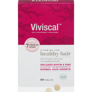 Viviscal Biotin Hair Supplement For Women, Pack of 60 Biotin & Zinc Tablets, Natural Ingredients with Rich Marine Protein Complex AminoMar C, Contributes to Healthy Hair Growth (1 Month Supply)