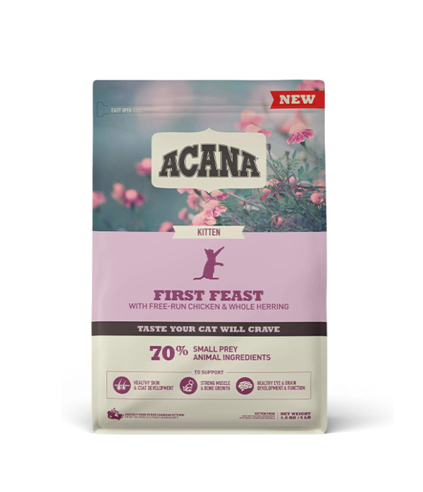 Acana FIRST FEAST KITTEN 1.8KG, White