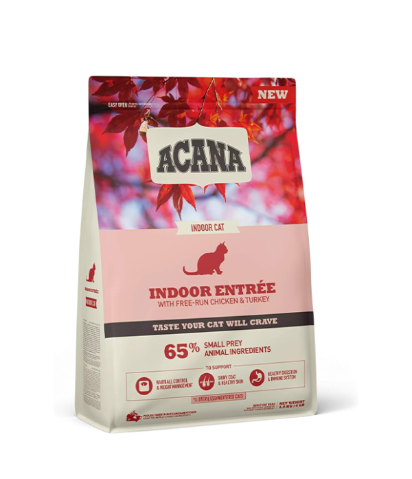 Acana INDOOR ENTREE CAT 1.8KG, White