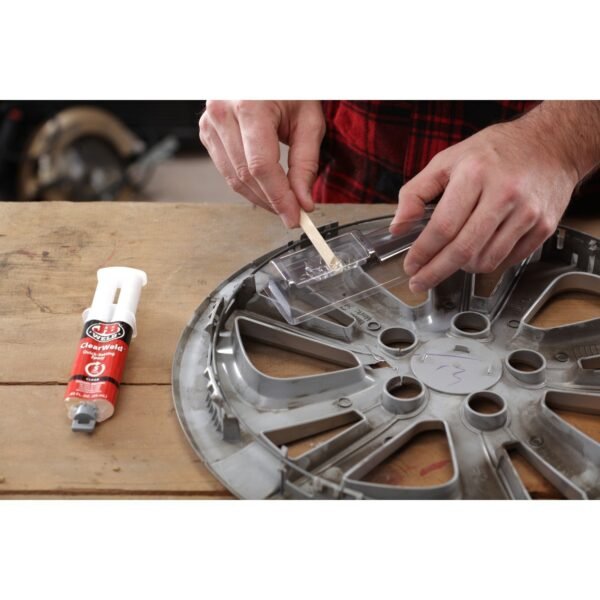 JB WELD CLEAR WELD - 5 MINUTE CLEAR EPOXY - Image 4