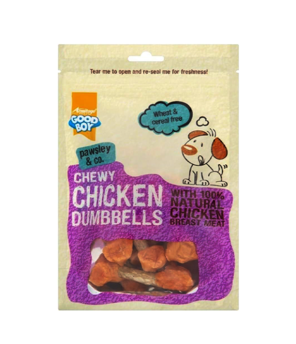 Armitage Good Boy Chicken Fillet with Munchy Dumbells (100g) - Pack of 2