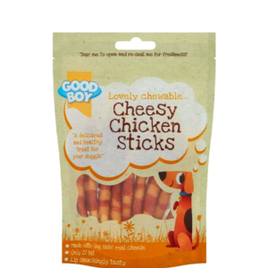 Good Boy Cheesy Chicken Sticks, 60g