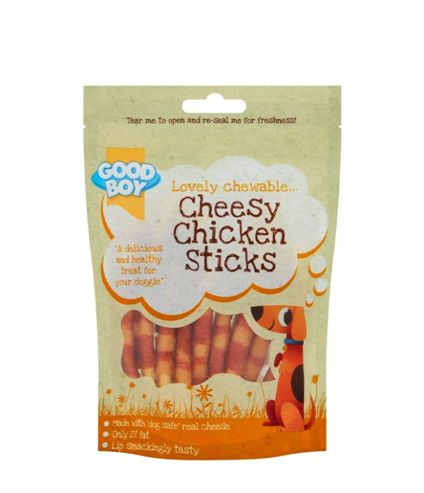 Good Boy Cheesy Chicken Sticks, 60g