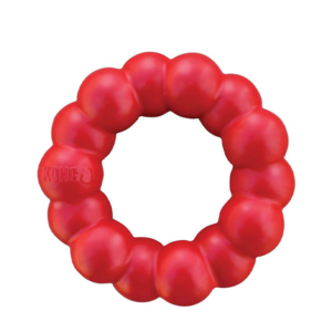 KONG - Ring - Durable Rubber Dog Chew Toy - For Medium/Large Dogs