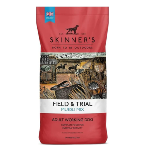 Skinner?s Field & Trial Muesli Mix ? Complete Dry Adult Dog Food, For Fussy Eaters, Mixed Kibble for Variety, 15kg