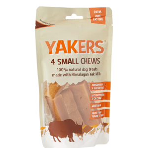 Yakers Dog Chew Small 4count(Pack of 1)