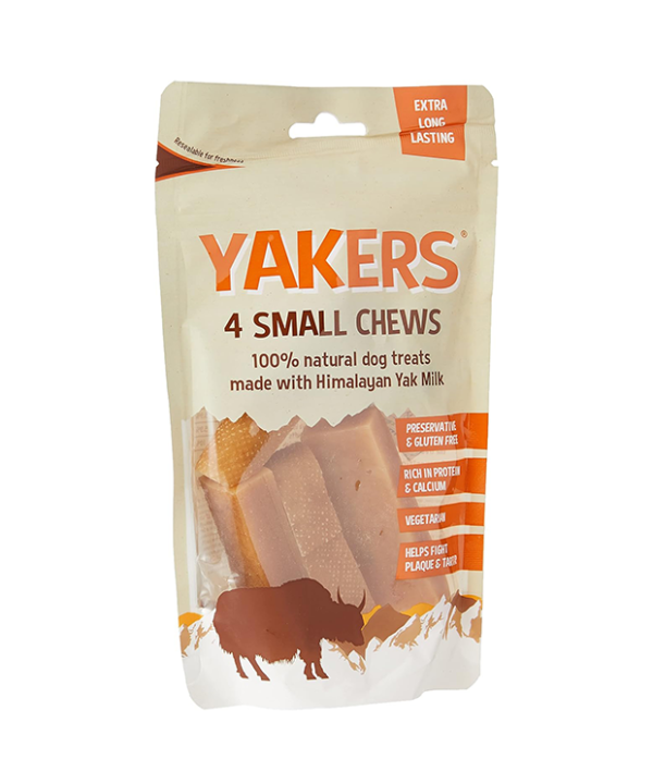 Yakers Dog Chew Small 4count(Pack of 1)